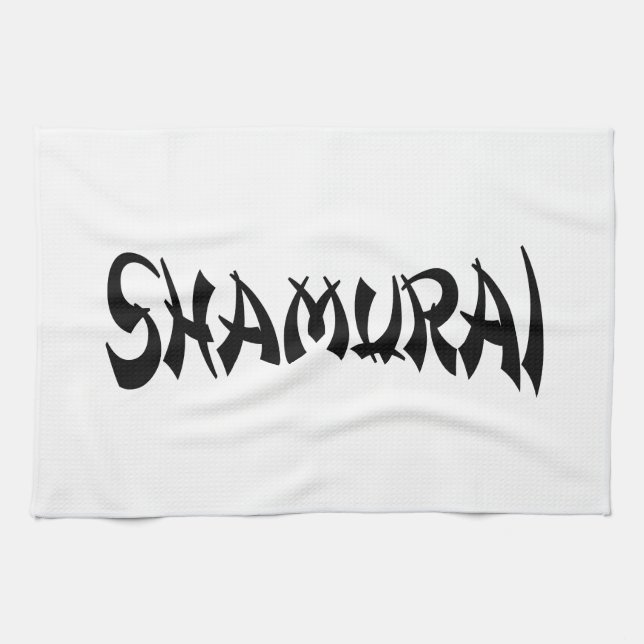 SHAMURAI TEA TOWEL (Horizontal)
