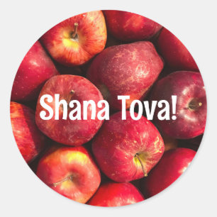 Shana Tova Apple Stickers