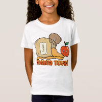 Shana tova Rosh Hashanah tee for girls, kids