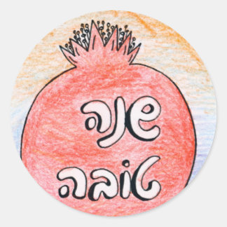 Shana Tova - Round Sticker