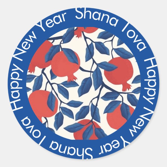 Shana Tova Sticker (Front)