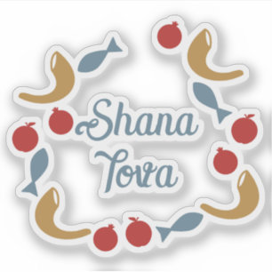 Shana Tova wreath