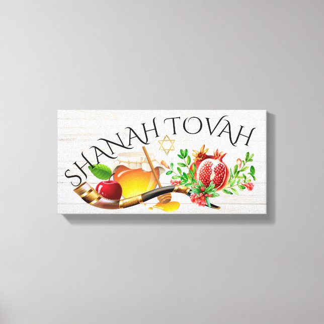 Shanah Tovah Canvas Art (Front)