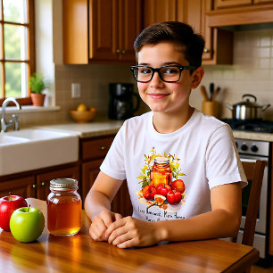 🐝Shanah Tovah with custom text Sweet Beginnings T Tri-Blend Shirt