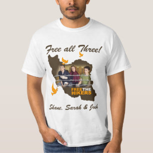 Shane, Sarah & Josh: Free all Three! T-Shirt