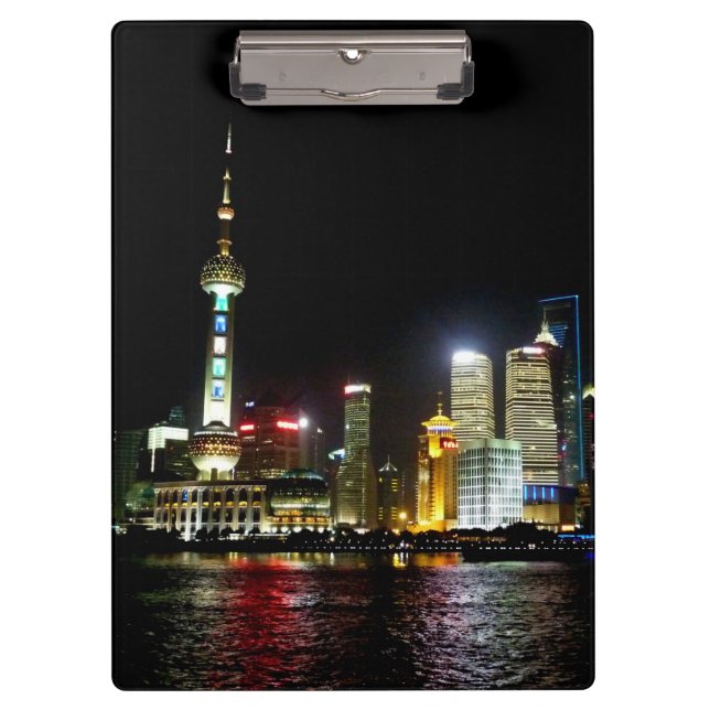 Shanghai at Night Clipboard (Front)