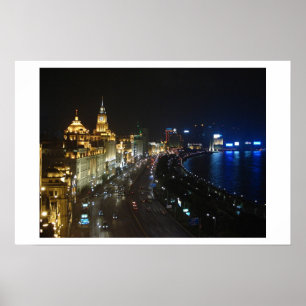 Shanghai Bund Poster