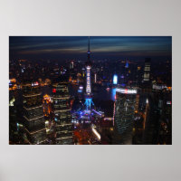 Shanghai by night, China