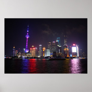 Shanghai by night Poster