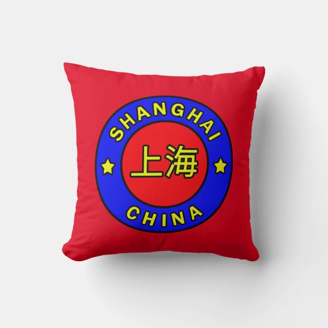 Shanghai China Cushion (Front)