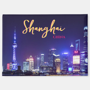 Shanghai China Travel Souvenir Magnet
