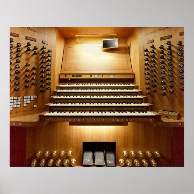 Shanghai pipe organ poster (Front)