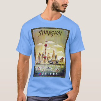 Shanghai vintage travel poster T-Shirt