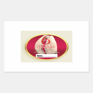 Shango label set for Ocha or Ebo