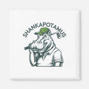 Shankapotamus Funny Bad Golfer Gag Prank Men Buddy Magnet