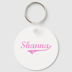 Shanna Classic Style Name Key Ring