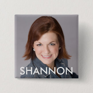 SHANNON 15 CM SQUARE BADGE