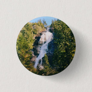 Shannon Falls, Squamish, Canada  3 Cm Round Badge