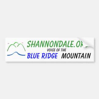 Shannondale.org Bumper Stcker w/ Logo Sticker