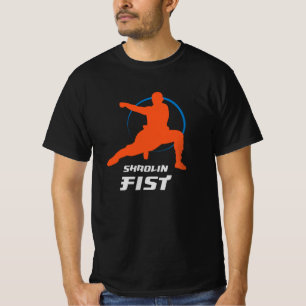 Shaolin Fist Kung Fu Warrior T-Shirt