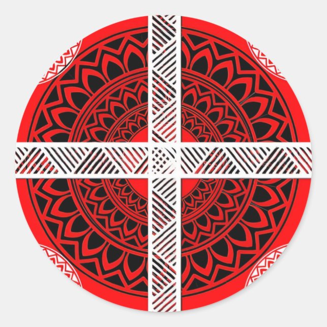 Shape: Classic Round Stickers Create custom sticke (Front)