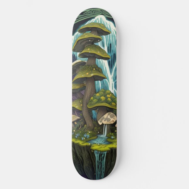 Shape Mushrooms Skateboard (Front)