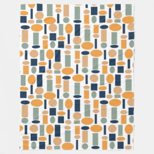 Shape Pattern Fleece Blanket