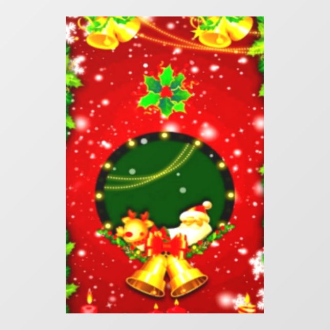 Shape: Rectangle Show your stuff with window cling (Sheet)