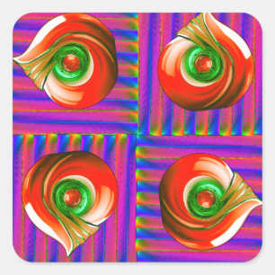 Shape: Square Stickers