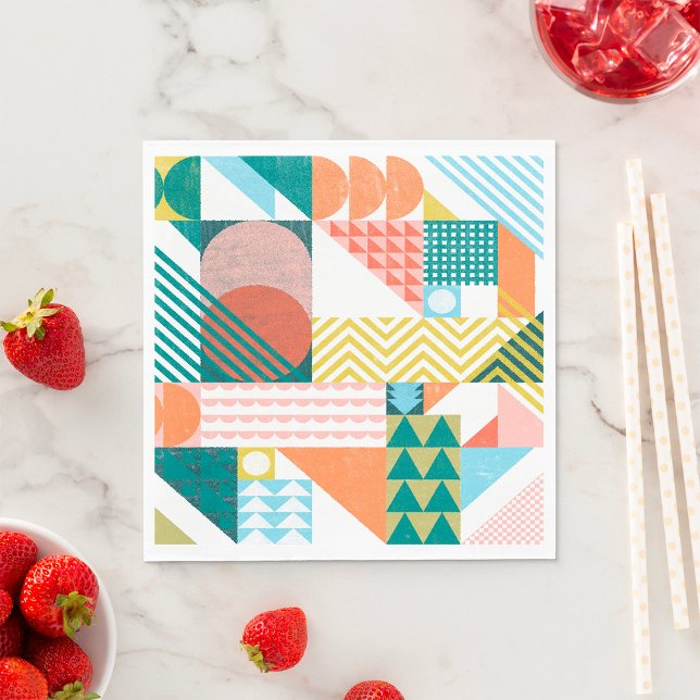 Shape World Pattern Napkin (Creator Uploaded)