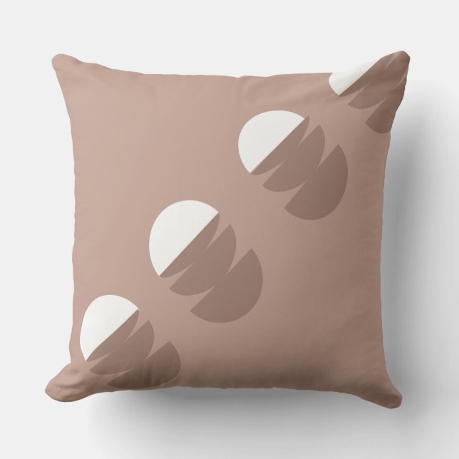 Shapes Abstract Cotton Cushion (Front)