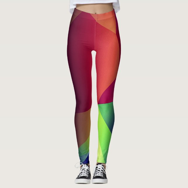 Shapes and angles leggings (Front)