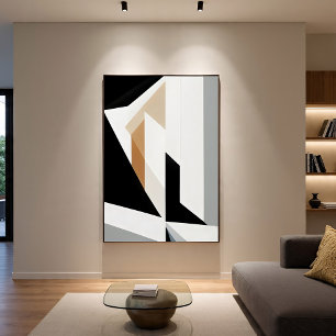 Shapes in Balance Poster