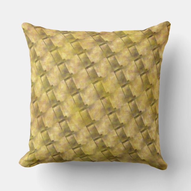 Shapes in light brown, aged or dirty effect. cushion (Front)