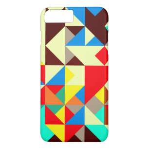 Shapes in retro colours Case-Mate iPhone case