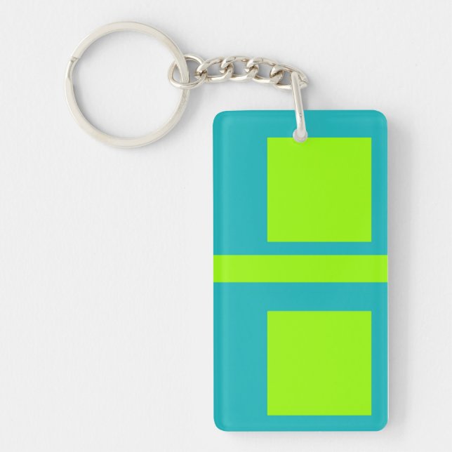 Shapes Key Ring (Front)