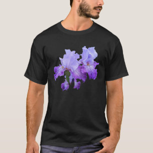 Shapes Mania Gorgeous Purple Iris Splashacata T-Shirt