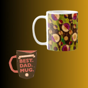 Shapes Pattern Abstract Decorative Coffee Mug