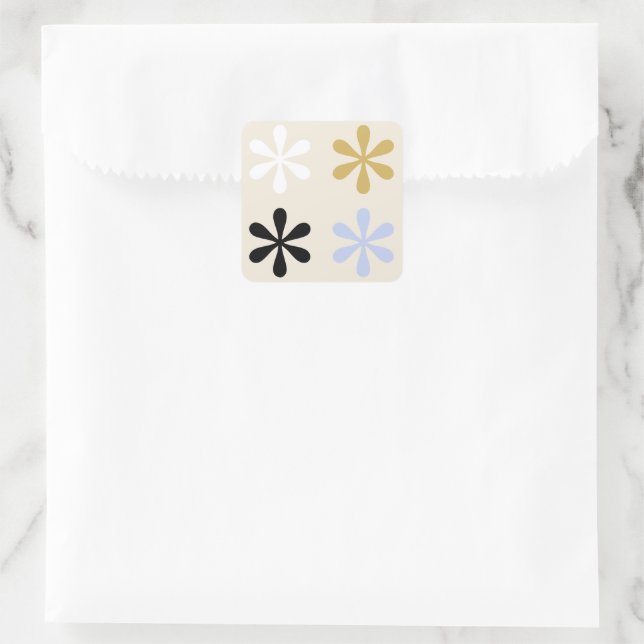 Shapes Square Sticker (Bag)