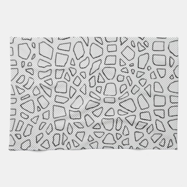 Shapes   tea towel (Horizontal)