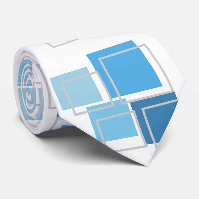 Shapes Tie (Rolled)