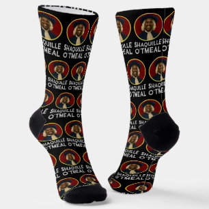 Shaquille Oatmeal Funny Meme Socks