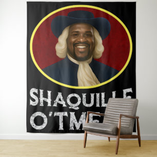 Shaquille Oatmeal Funny Meme Tapestry