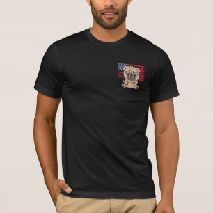 Shar Pei Dog Owner 4th Of July Patriotic Usa Ameri T-Shirt