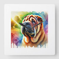 Shar Pei Elegance 280824AREF102 - Watercolor