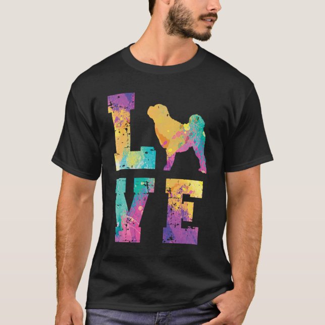 Shar Pei Love T-Shirt (Front)