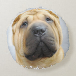 Shar Pei Round Cushion