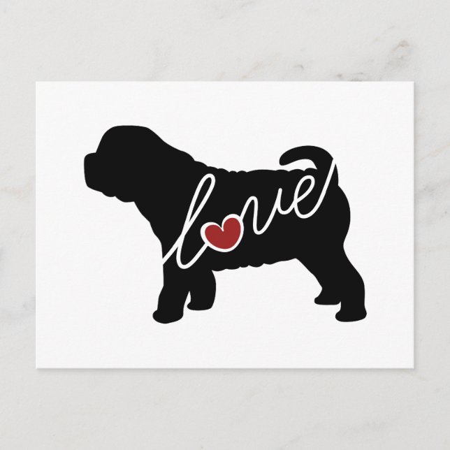 Shar Pei (Sharpei) Postcard (Front)