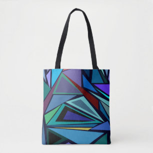 Shards Allover Tote Bag