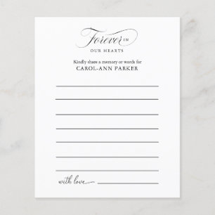 Share a Memory Funeral Service Attendance